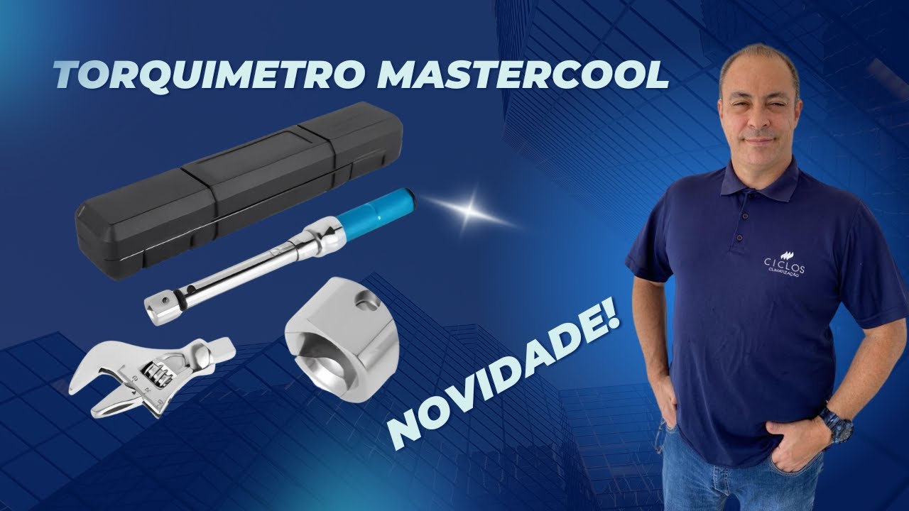 NEW! Torquimetro MASTERCOOL! Veja que show ... #hvac #mastercool