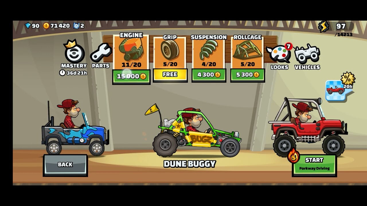 hill climd car