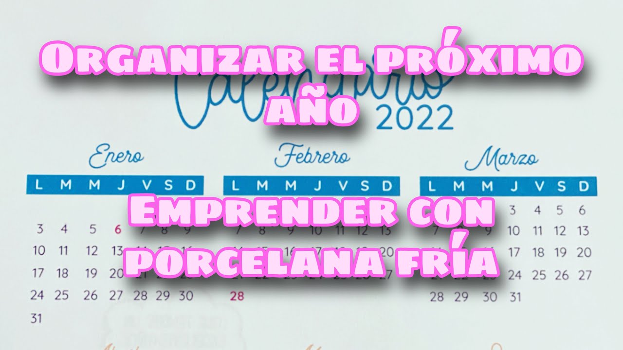 COMO ORGANIZAR UN NUEVO AÑO EN NUESTRO  EMPRENDIMIENTO EN PORCELANA FRIA - PASTA FLEXIBLE. PODCAST