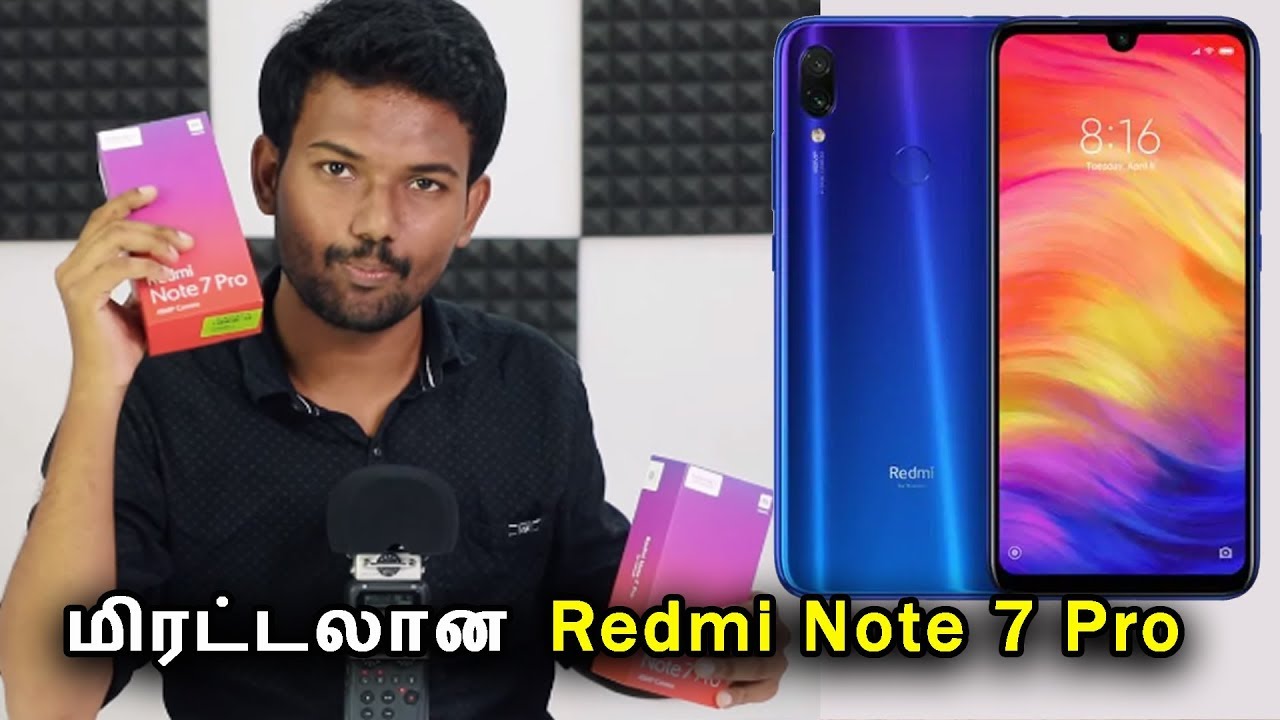 மிரட்டலான Redmi Note 7 Pro | Redmi Note 7 Pro Unboxing & Overview with 48MP Camera | Tech Boss