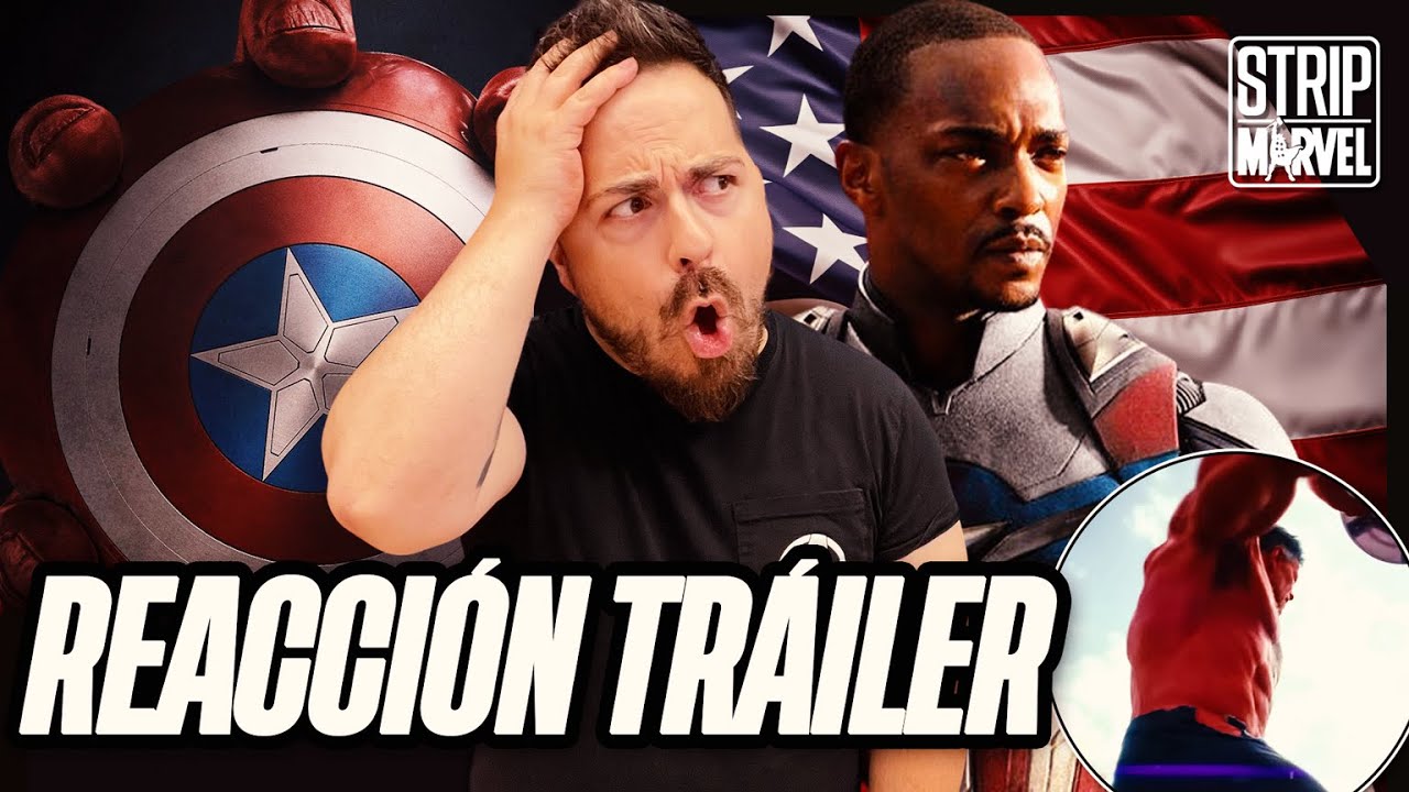 REACCIÓN TRÁILER CAPTAIN AMÉRICA: BRAVE NEW WORLD ¡VIBES DE WINTER SOLDIER + RED HULK!