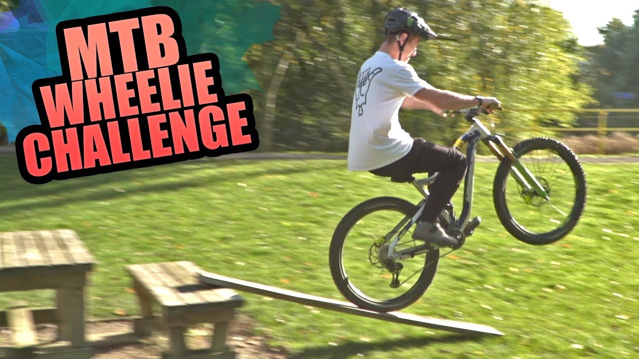 THE MOUNTAIN BIKE WHEELIE CHALLENGE