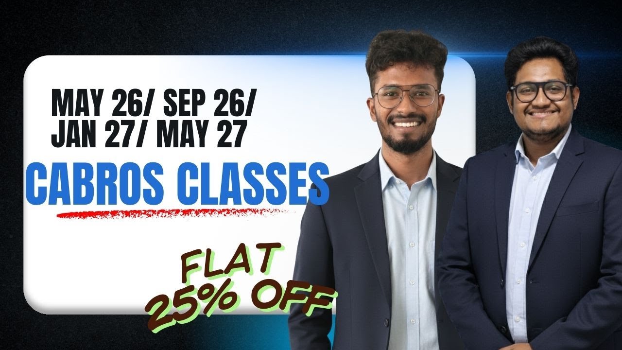 Upcoming Foundation & Inter Classes from CABROS💥 