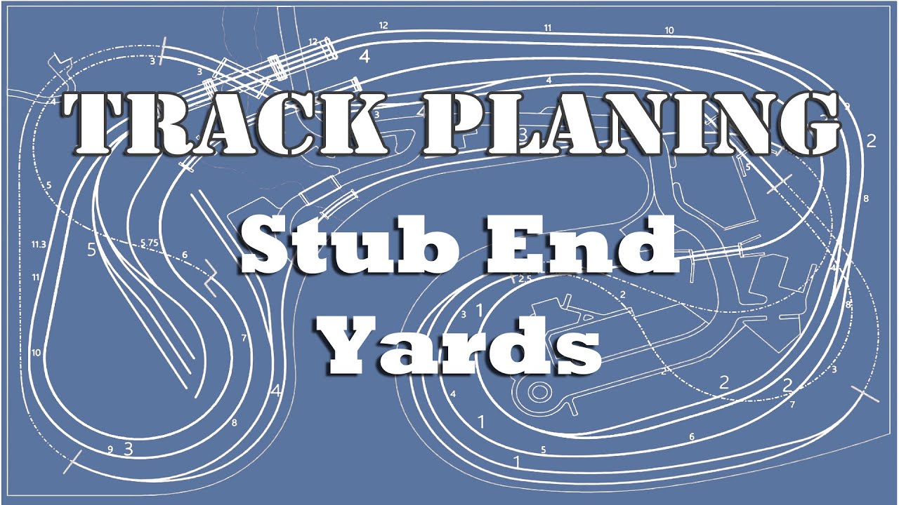 Stub (Dead End) Rail Yards Model Railroad Layout Design