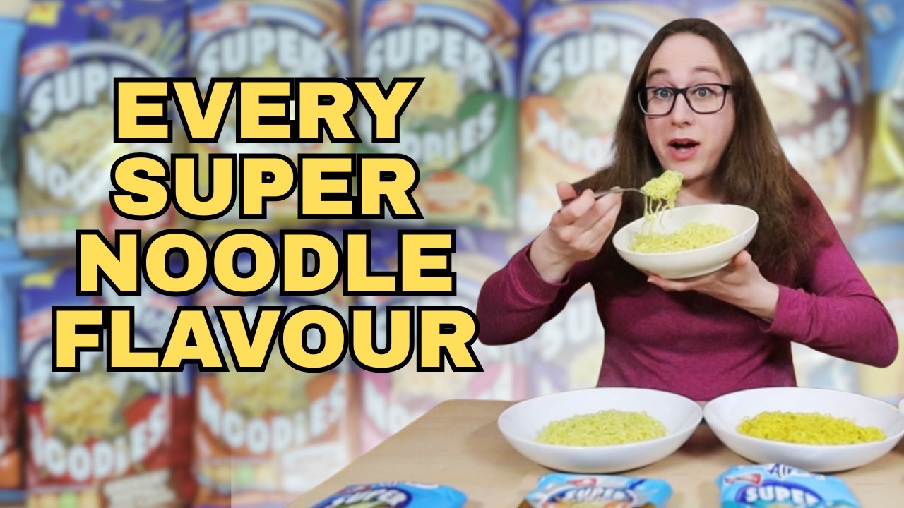 Ranking ALL The Super Noodle Flavours!