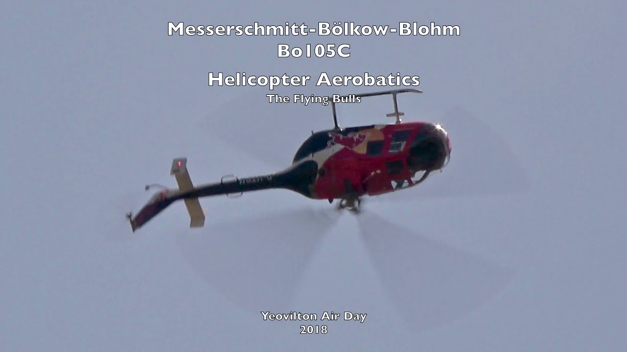 Flying Bulls Bölkow 105C Helicopter - Yeovilton Air Day 2018