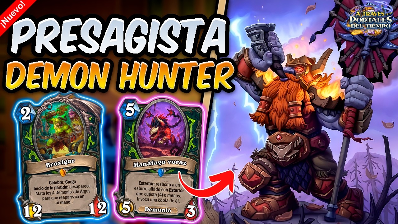 PROBANDO la CARTA de EVENTO - Es BUENA OPCIÓN (?)│DEMON HUNTER PRESAGISTA│PORTALES DEL TIEMPO