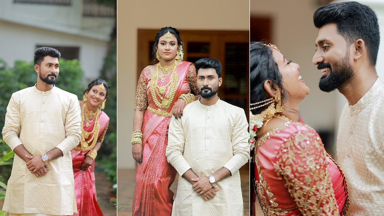 Kerala Traditional Hindu Wedding Highlights | Monish & Anjali #keralawedding