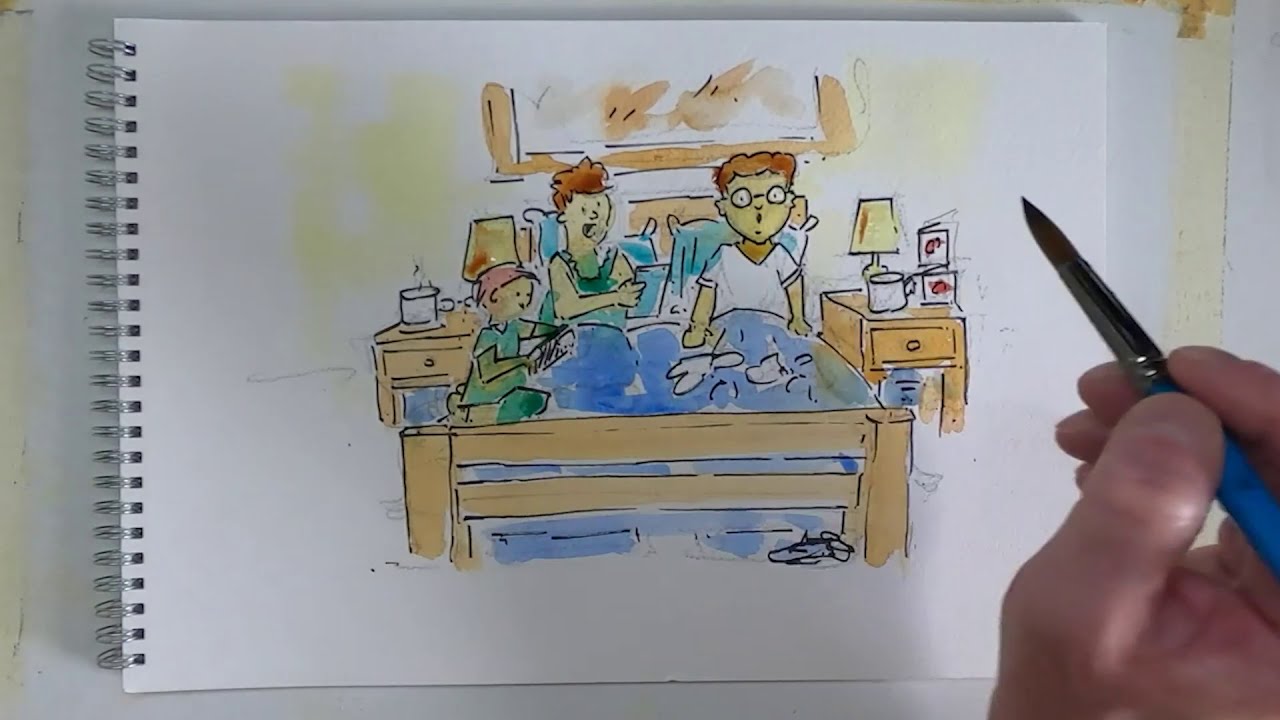 Covid Birthday Cartoon
