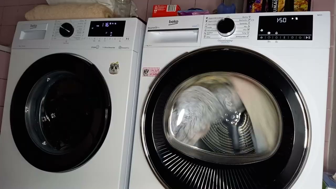 Beko B5T672490WCSHBC - Mix Cupboard dry ( no edit ) full cycle