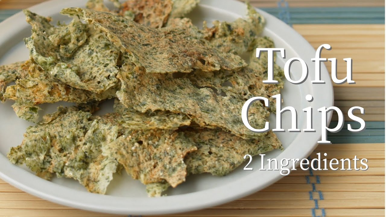 Tofu Chips (only 2 Ingredients) 豆腐チップス (材料2つだけ) | OCHIKERON | Create Eat Happy :)