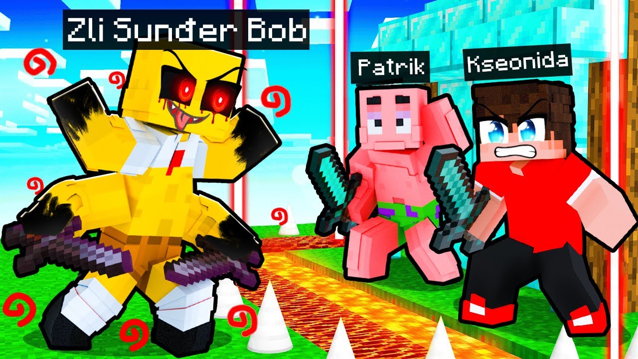 ZLI SUNĐER BOB Protiv Najsigurnije Kuće u Minecraftu!