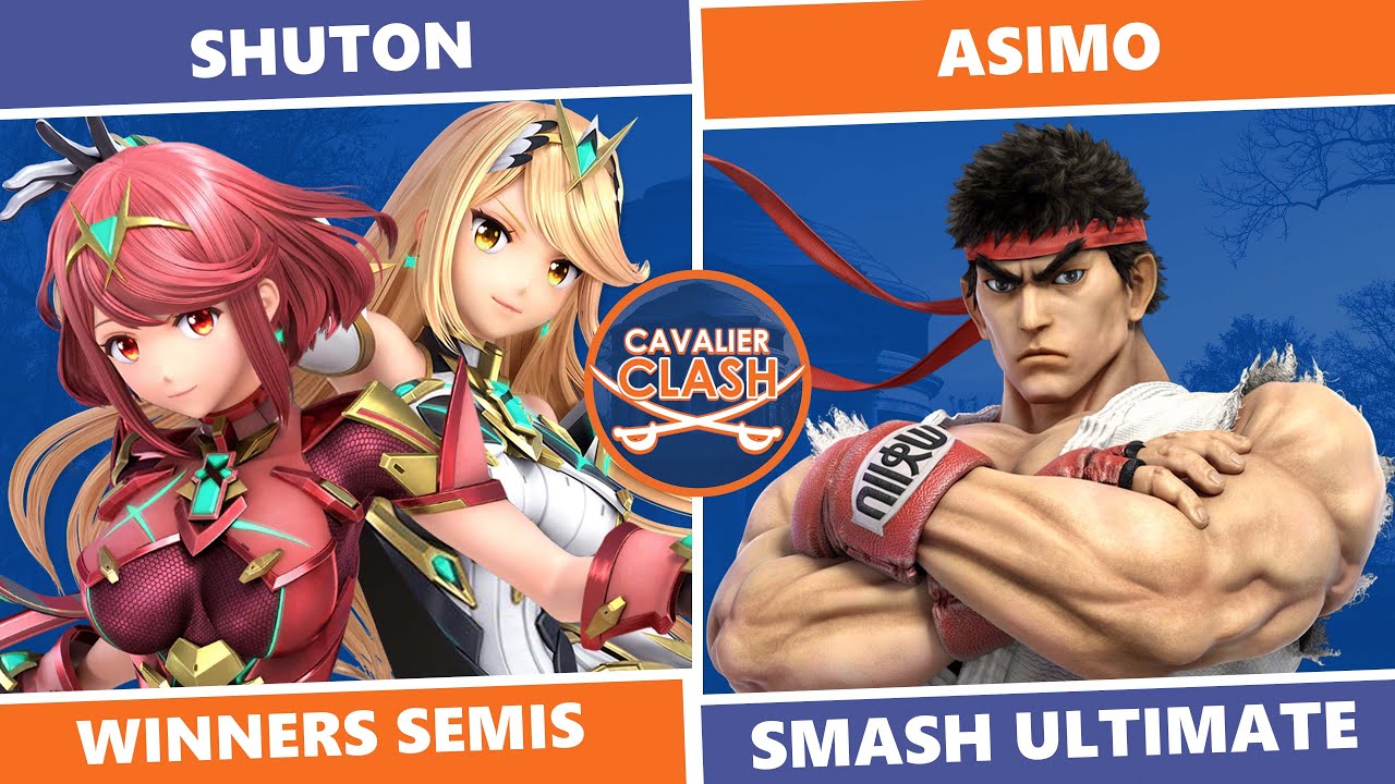 Cavalier Clash 7: Winners Semis - Shuton (Pyra & Mythra) Vs Asimo (Ryu) SSBU Top 8