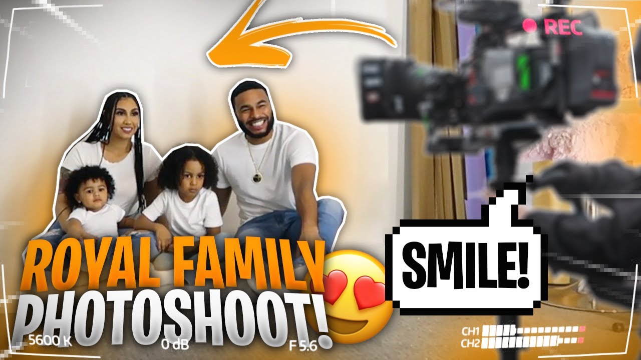 OUR FIRST FAMILY PHOTOSHOOT👨‍👩‍👦‍👦