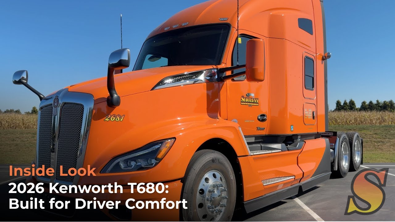 Quick Tour of a 2026 Kenworth T680
