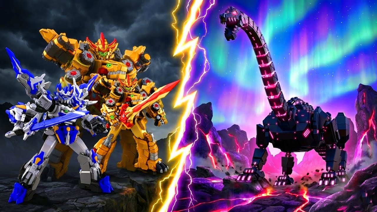 Duo Dino Master Fight Back Giant Robot | Dinocore Full Episode | Superhero Cartoons | 