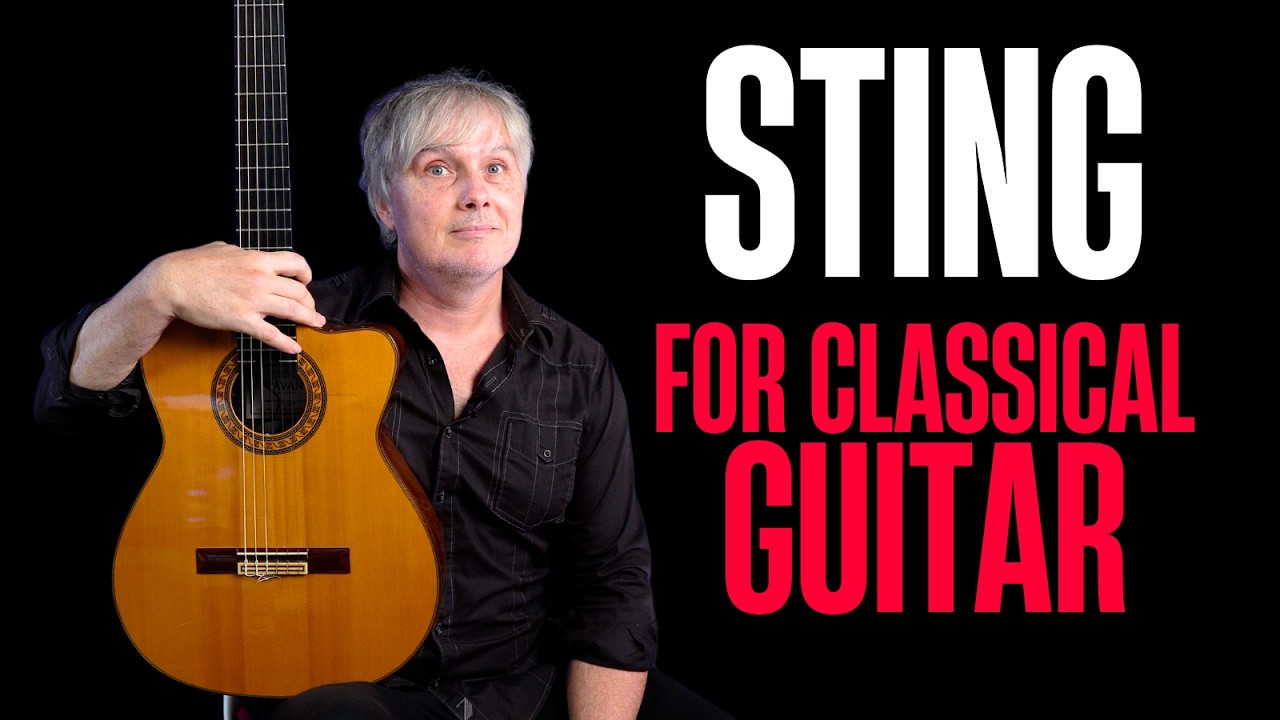 Узнайте, как играть Fragile Стинга на испанской гитаре