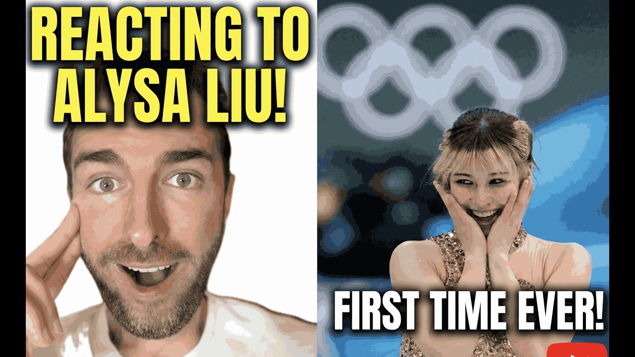 First Time Reaction | Alysa Liu wins the Olympic gold medal for the United States |