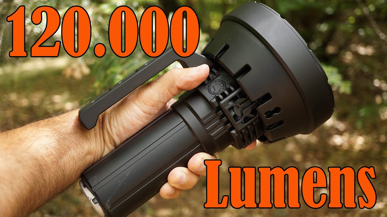 Imalent SR32 120,000 Lumens - The World's Most Brightest Flashlight 2023 Comparison Imalent MS18