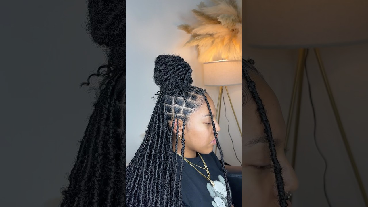 Nita distressed Locs #summerhairstyles #protectivestyles #viralshort #fyp
