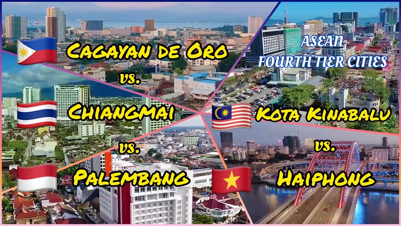 KOTA KINABALU vs CHIANGMAI vs HAIPHONG vs CAGAYAN DE ORO vs PALEMBANG 2020 ASEAN Fourth Tier cities