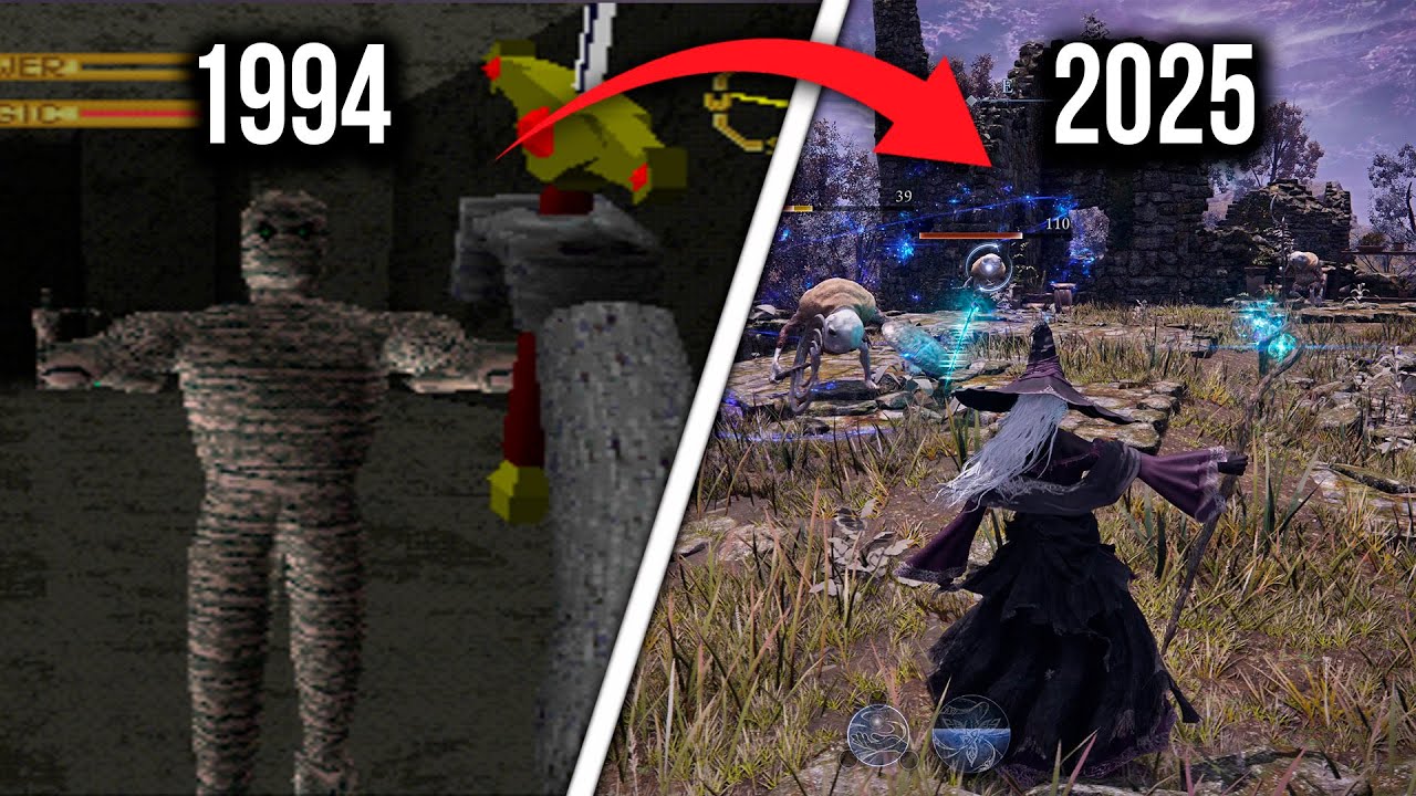 🥇THE EVOLUTION OF FROMSOFTWARE GAMES (1994 - 2025)