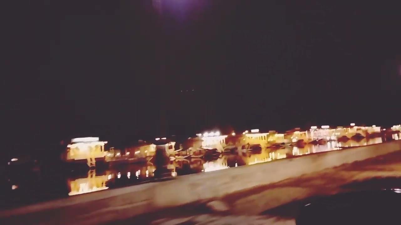 night view of dal lake || srinagar kashmir ||whatsapp status 2022