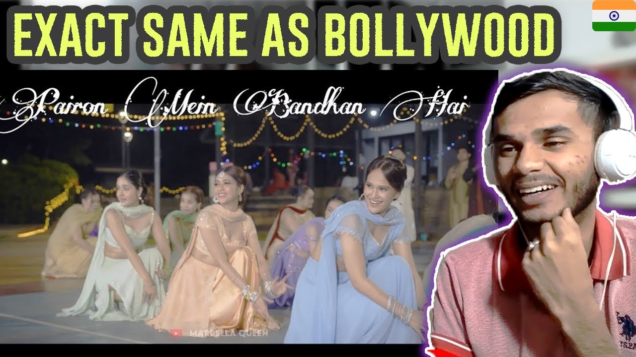 Pairon Mein Bandhan Hai Recreate by Marbella Queen ft Adinda & Jasmine \ Indian Reaction