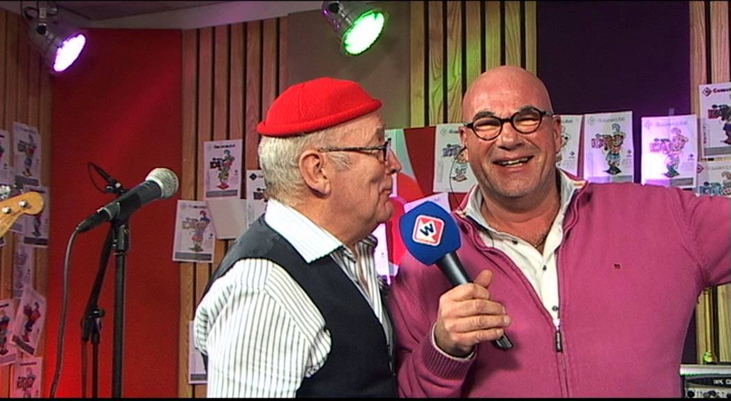Harry Slinger zingt oh oh Den Haag