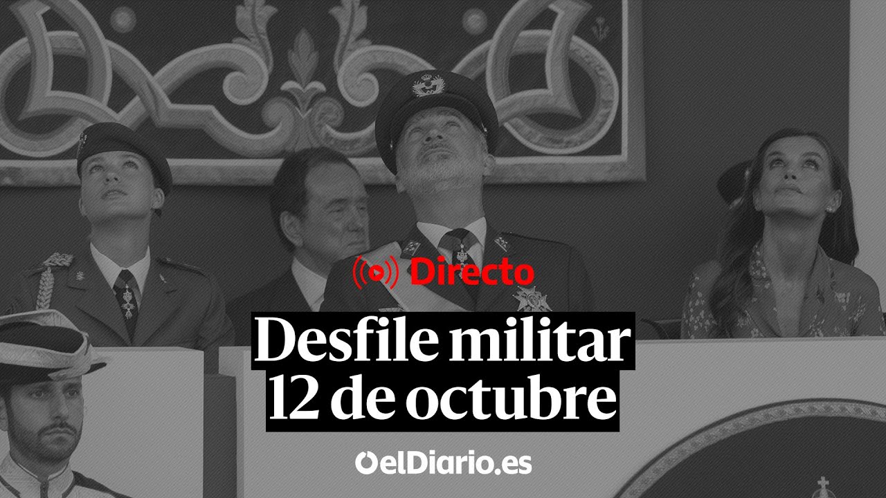 🔴 DIRECTO | DESFILE MILITAR por la fiesta del 12 de OCTUBRE