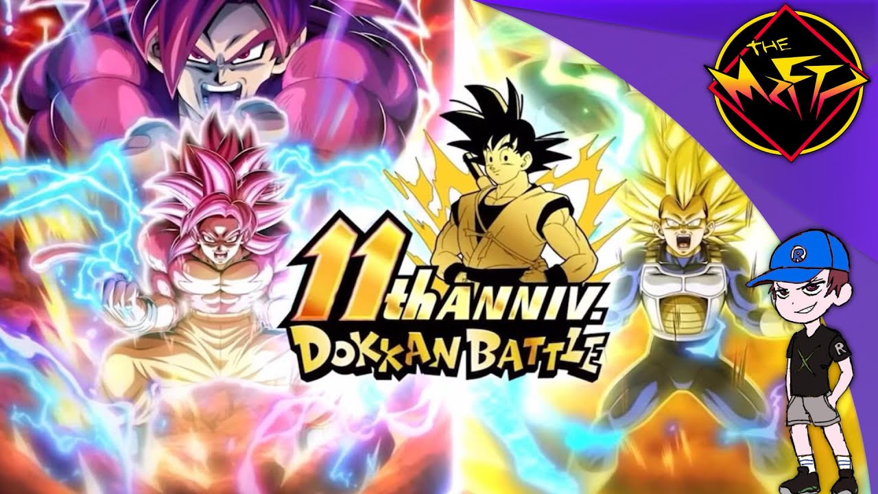 LR SSJ4 Goku SSJ3 Vegeta SUMMONS DBZ Dokkan battle 11th Anniversary Part 1-1