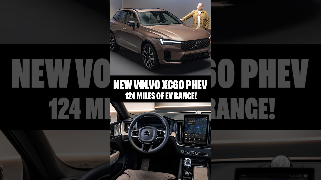 Новый Volvo XC60 PHEV с впечатляющим запасом хода на электротяге в 124 мили