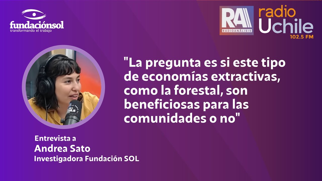 La pregunta es si este tipo de economías extractivas son beneficiosas para las comunidades o no