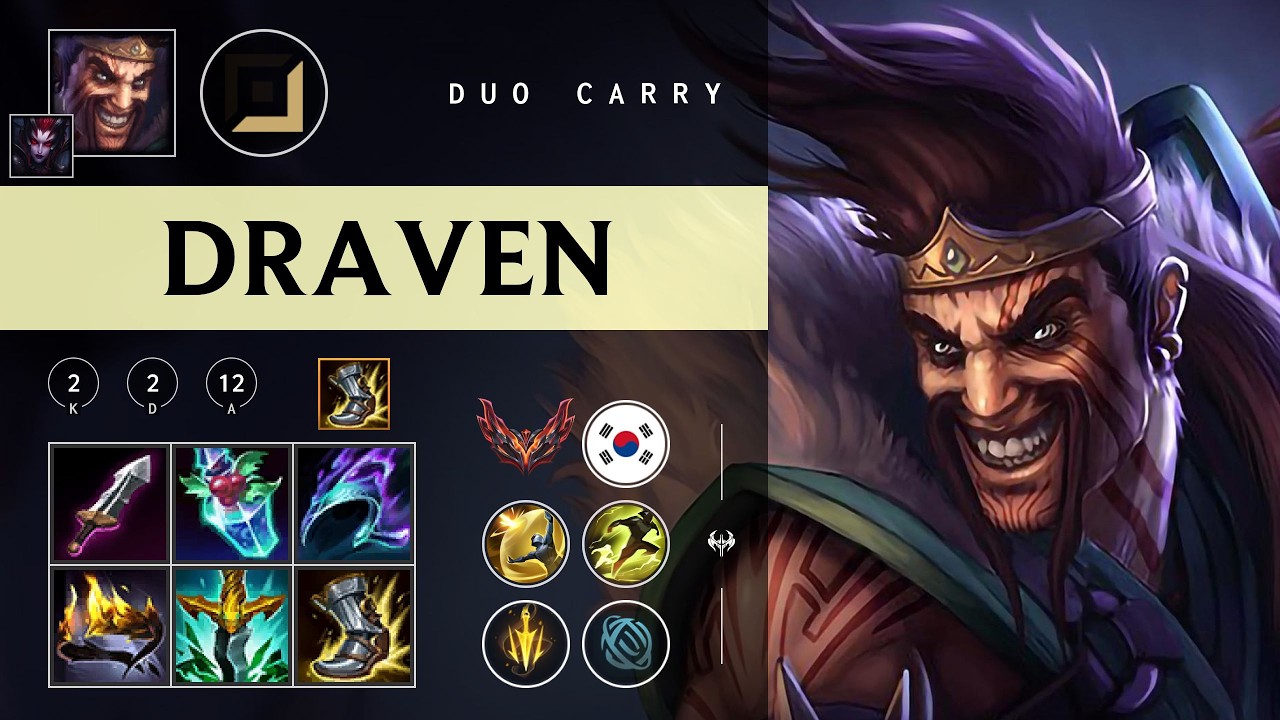 Draven ADC vs Yunara - KR Grandmaster Patch 26.04