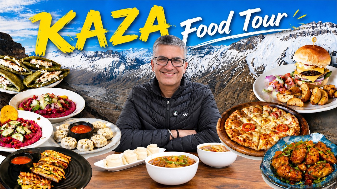 Day 0: Kaza Food Tour, Spiti Valley | Momos, Thukpa, Thenthuk, Spiti Samosa & Himalayan Burger