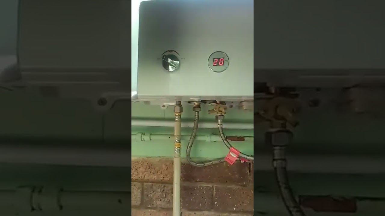 Gas Geyser installation