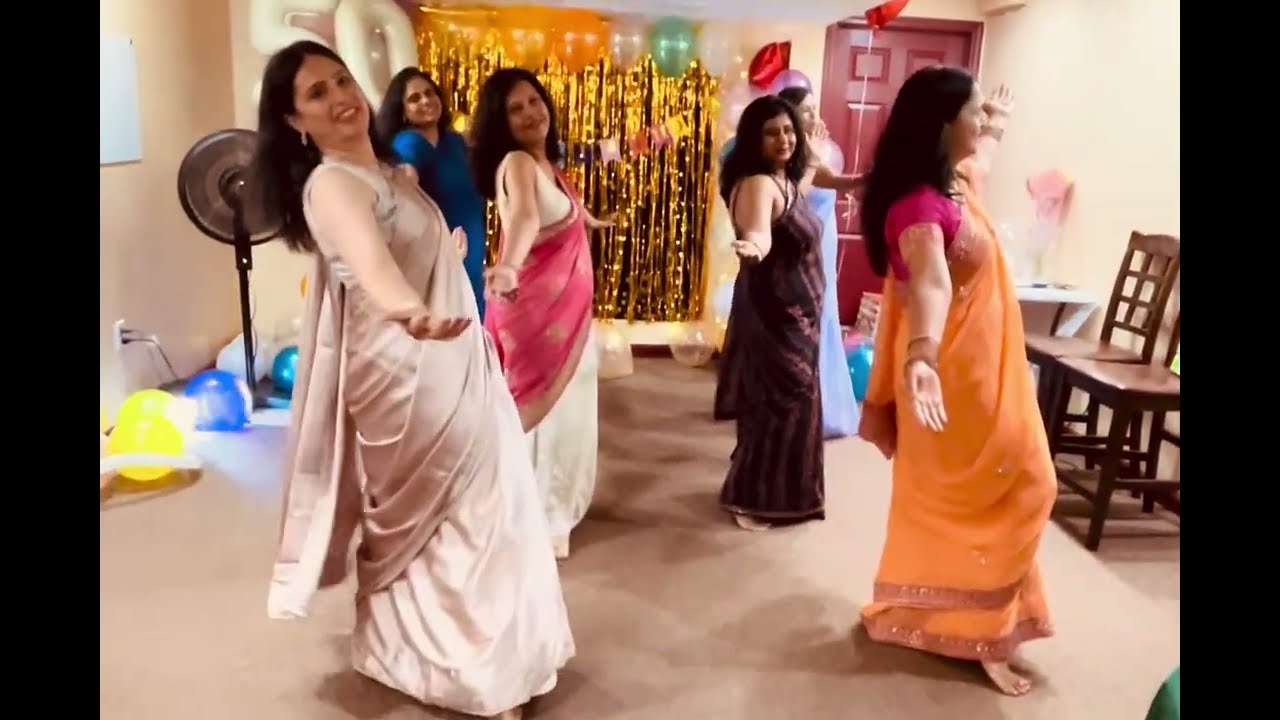Bollywood Dance Performance at Friend’s 50th Birthday!!