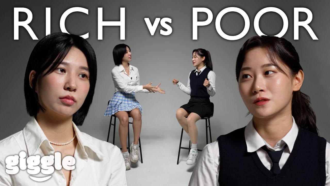 RICH vs POOR Girl at school : Does money make you popular in class?