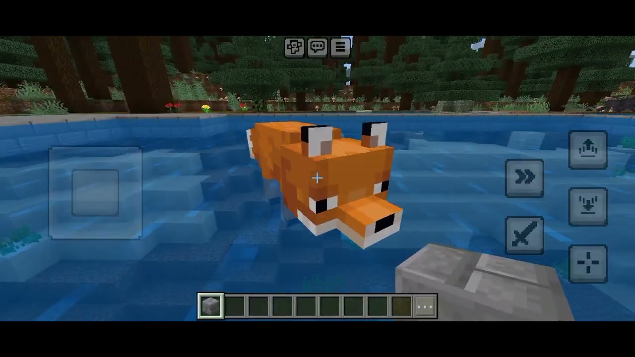 Playing Minecraft In creative