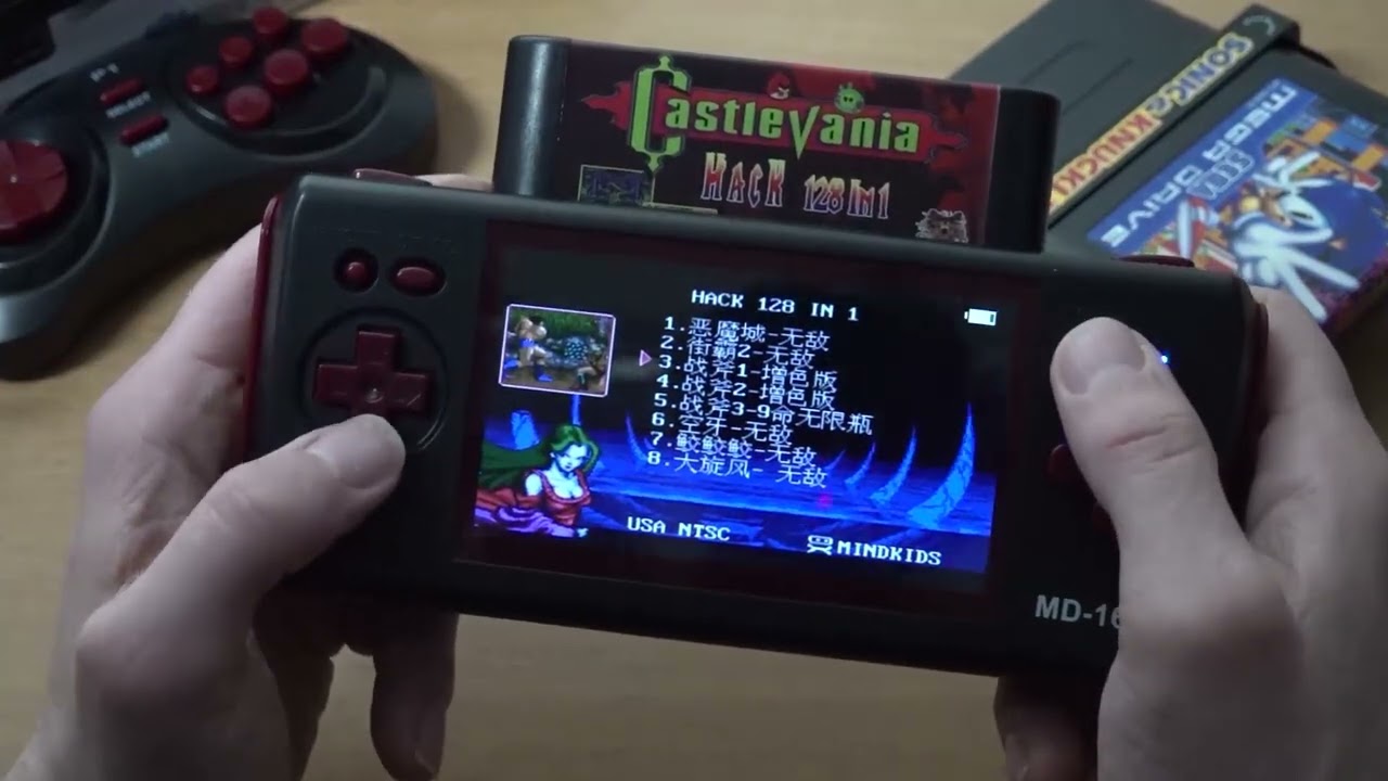MD16 Bit   Sega Nomad Ali-Express Solution 😎