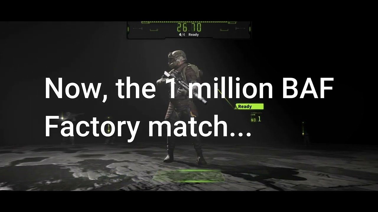 Earning over 1 million in BAF Factory (new record?!?)