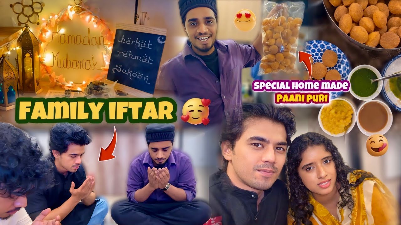 Homemade Pani Puri for Iftar 😍 |Then THIS Happened in Naya Nagar!😱