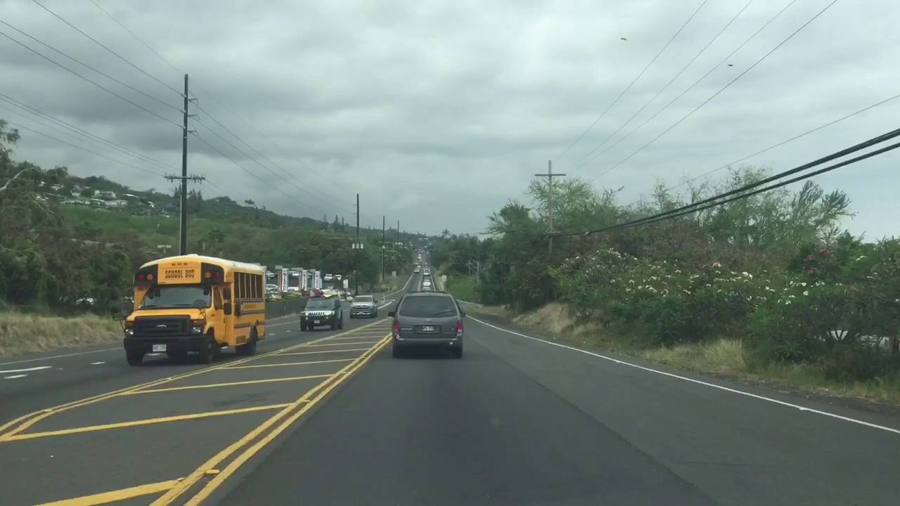 Hawaii Drive from Kailua to Kealakekua