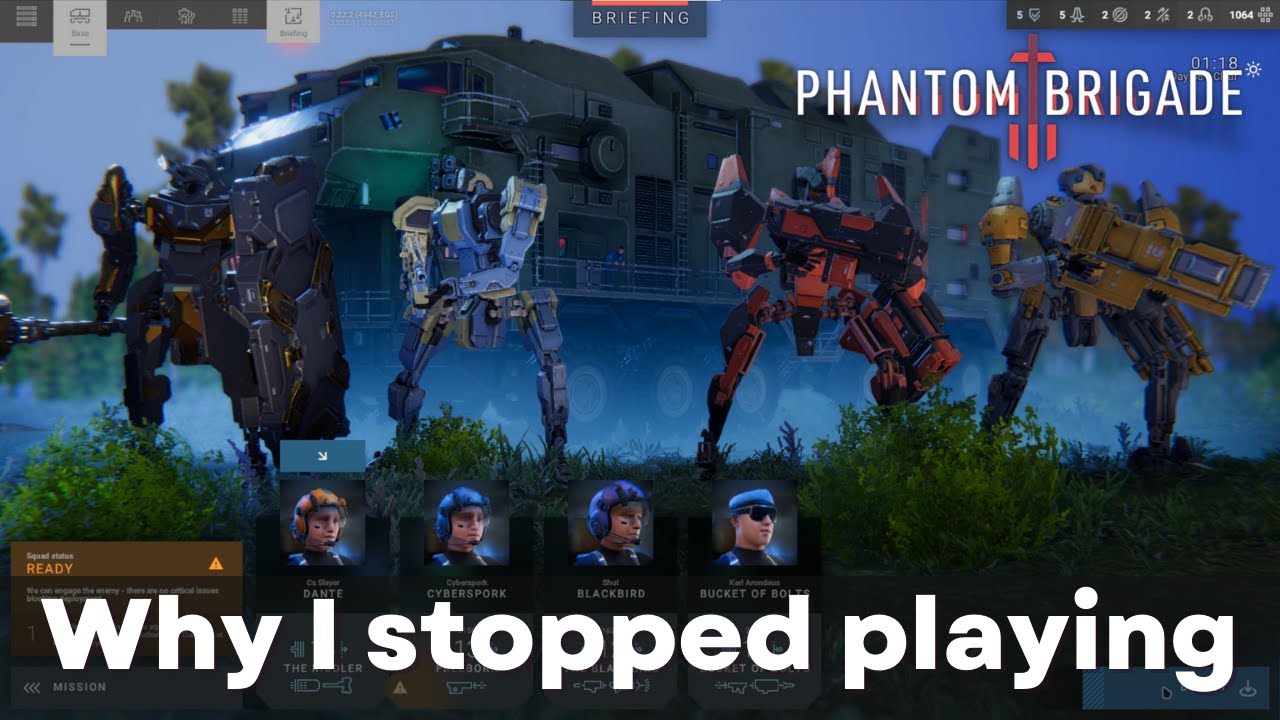 Почему я перестал играть в Phantom Brigade.