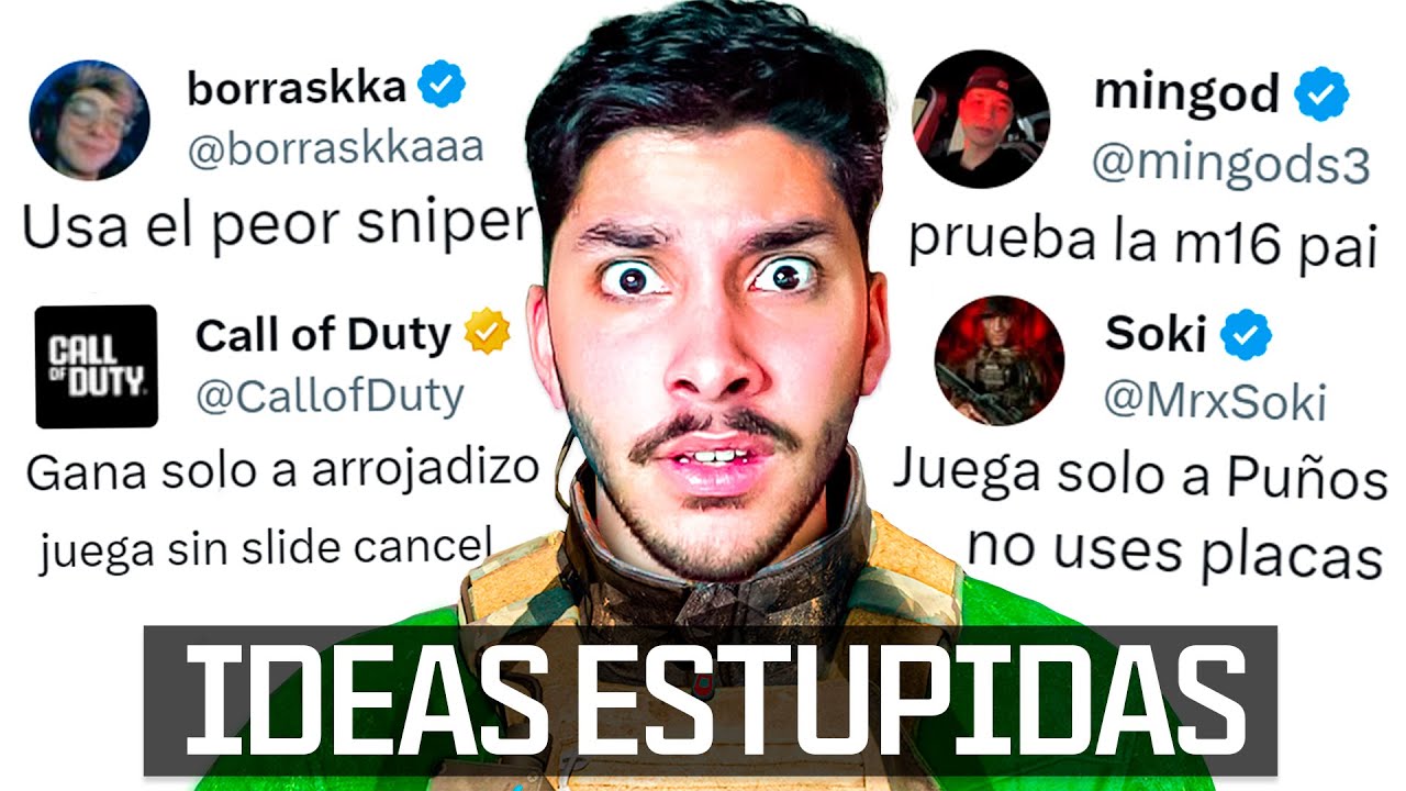 Hice sus IDEAS ESTUPIDAS en WARZONE 3...