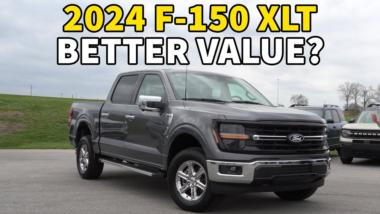 The 2024 Ford F-150 XLT: BEST VALUE F-150 for 2024