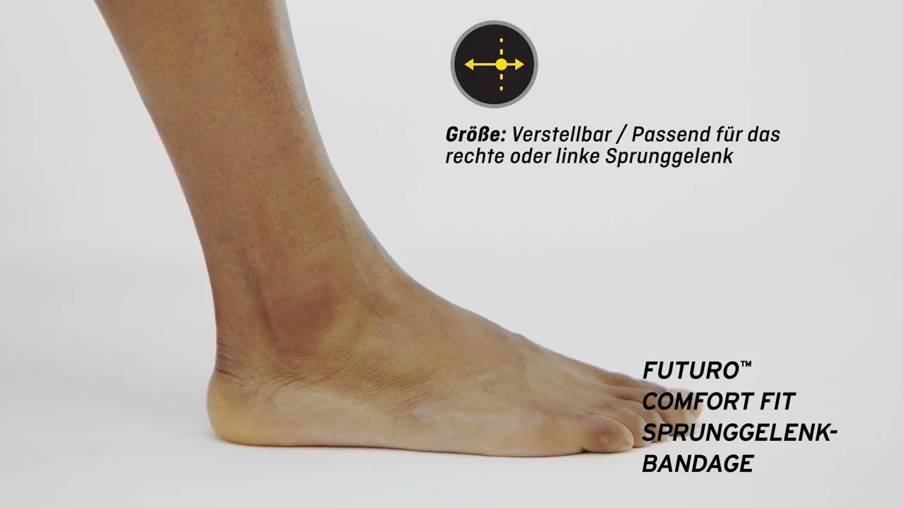FUTURO™ Comfort-Fit Video Sprunggelenk-Bandage