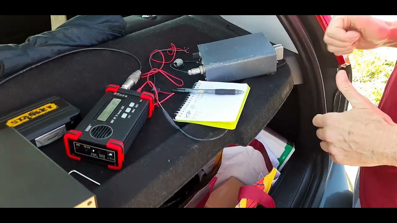 QSO with G3ZRJ Tony from IK1BSX Fasce mountain 850 meter on sea level in Genoa North IT (17 m.band)