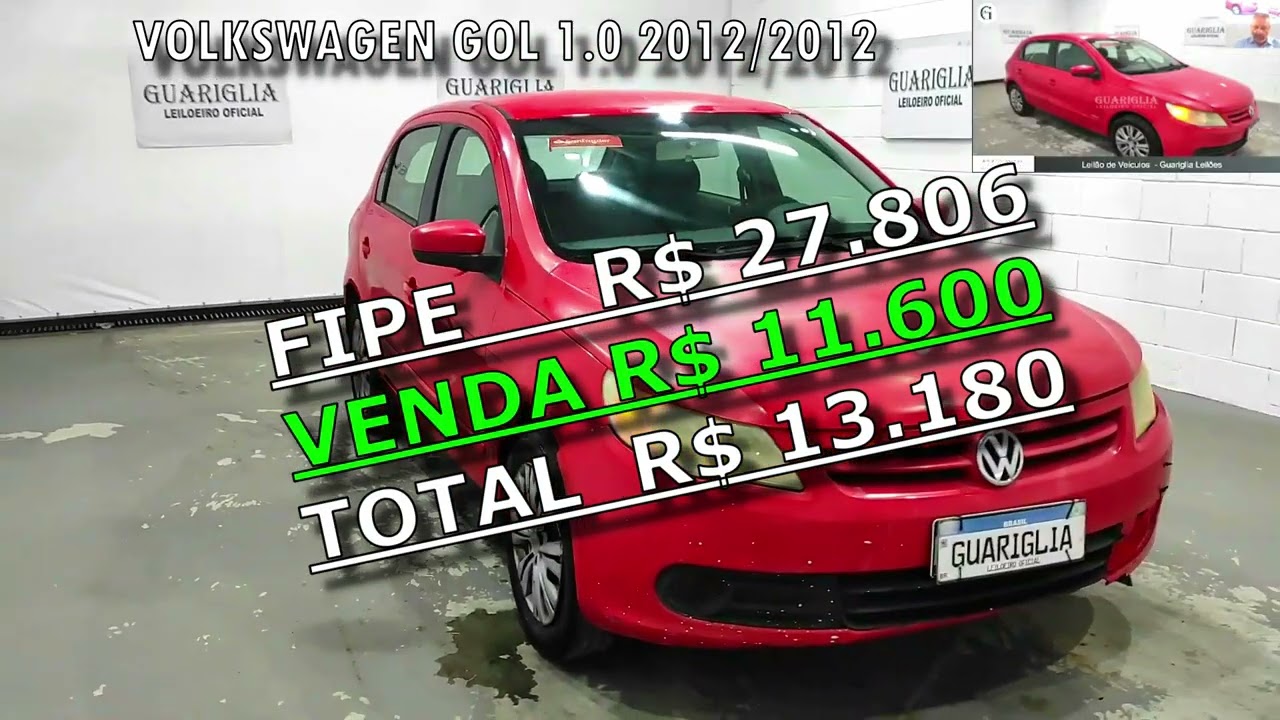 LEIL&Atilde;O DE VE&Iacute;CULOS BARATINHO EM CA&Ccedil;APAVA SP NO GUARIGLIA NA DATA  29.01.26