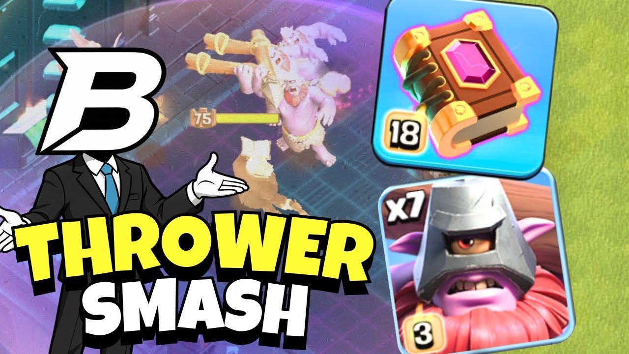 I Created a NEW Thrower Army - It&rsquo;s SO EASY to Use! (THROWER SMASH)